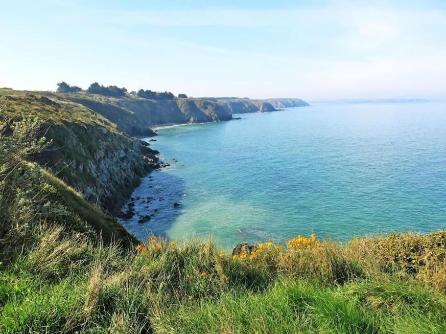Appart Vue Mer-Au Pied Du Chemin De Randonnee " Bassan" Planguenoual Dış mekan fotoğraf